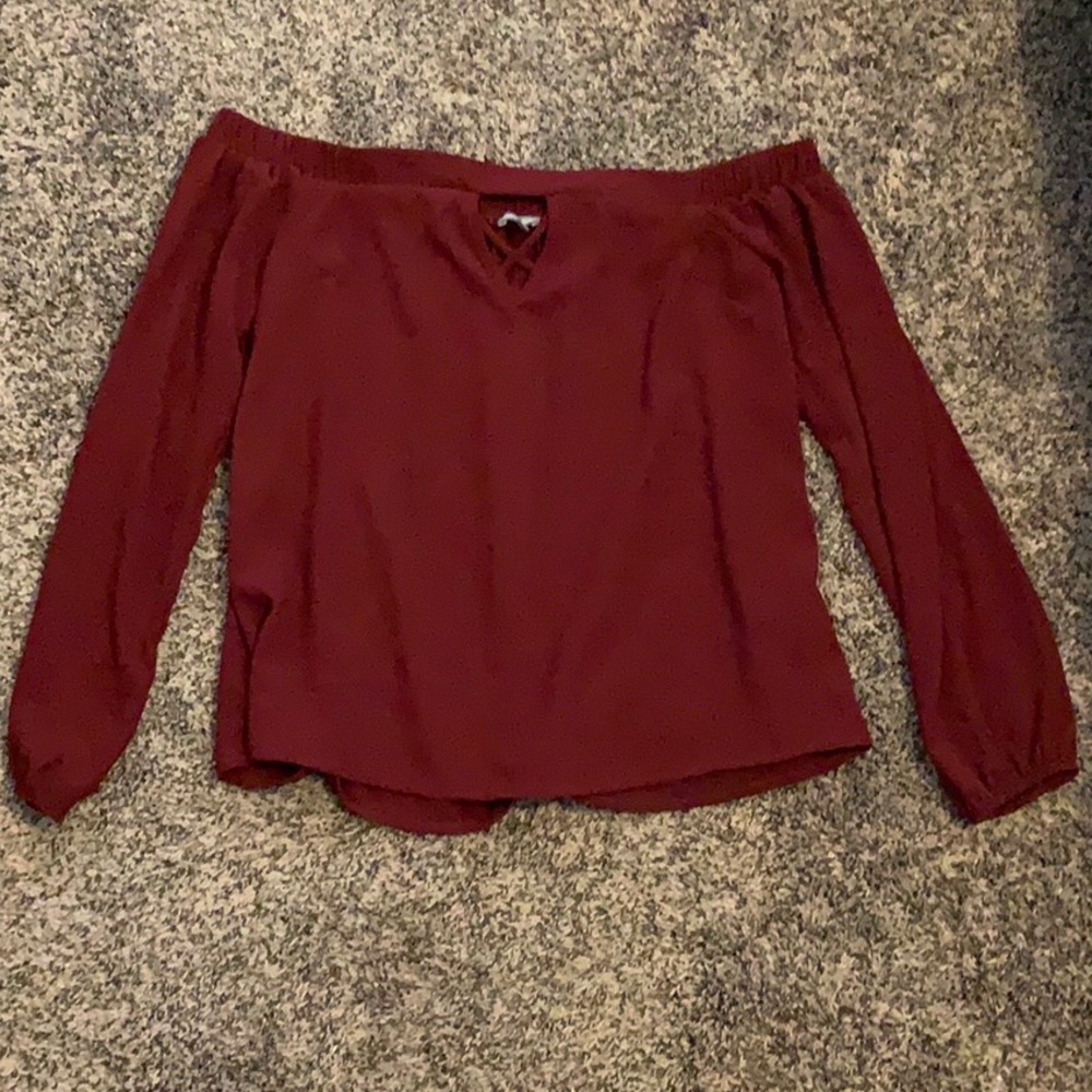 Adorable off the shoulder top